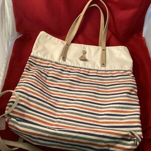 Jack Gomme blue red white tote bag